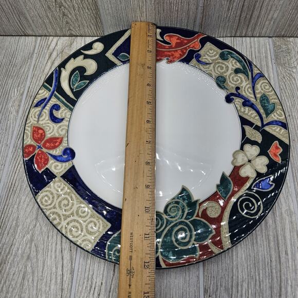 Christopher Stuart Optima Pasha’s Palace 12" Chop Plate Round Serving Platter - Picture 4 of 5